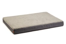 Beeztees memory foam Zira - Hondenkussen Orthopedisch - Grijs - 120x80x10cm