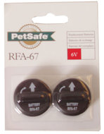 Petsafe RFA-67 Lithium batterij 6 volt 2 stuks Voor antiblafband 